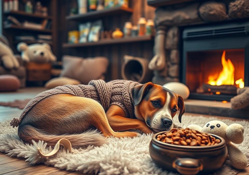 Prehranske potrebe psov pozimi – potrebujejo več energije?