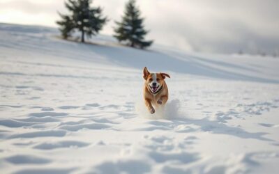 CriskyDog spletni časopis 22 Na kaj paziti, ko se pes igra na snegu?