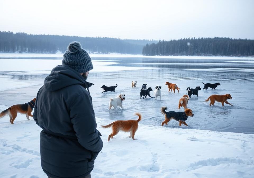 Kopanje psov pozimi – kdaj je priporočljivo in kdaj prepovedano?