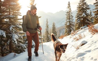 Zimsko pohodništvo s psom – nasveti za pripravo