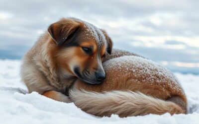 Telesna toplota psov – kako jih ohraniti tople v mrazu
