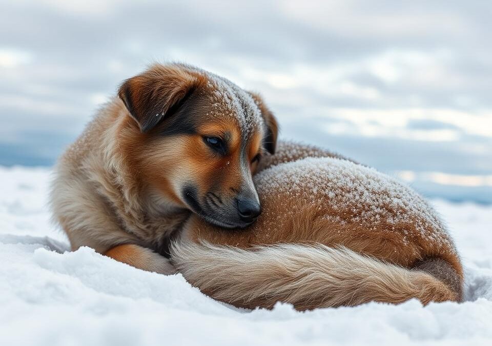 Telesna toplota psov – kako jih ohraniti tople v mrazu