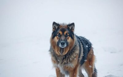 CriskyDog spletni časopis 23 Zaščita psov v snežnem viharju – kaj storiti in česa ne