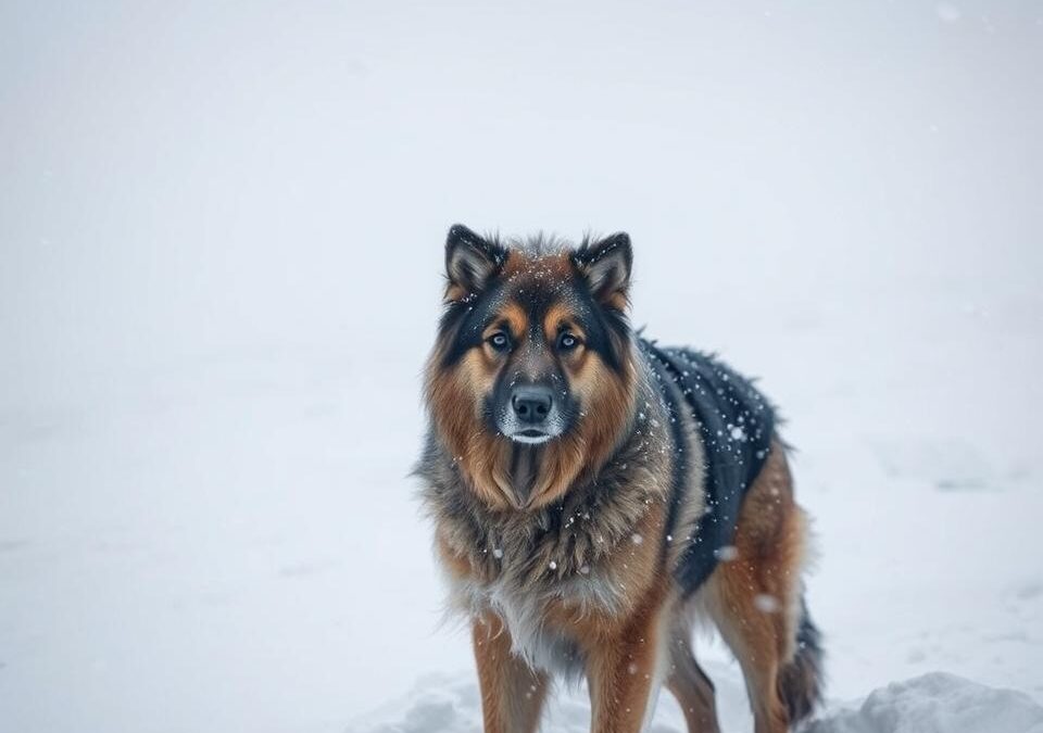 Zaščita psov v snežnem viharju – kaj storiti in česa ne