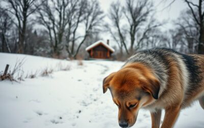 Zmanjšan apetit pri psih zaradi mraza