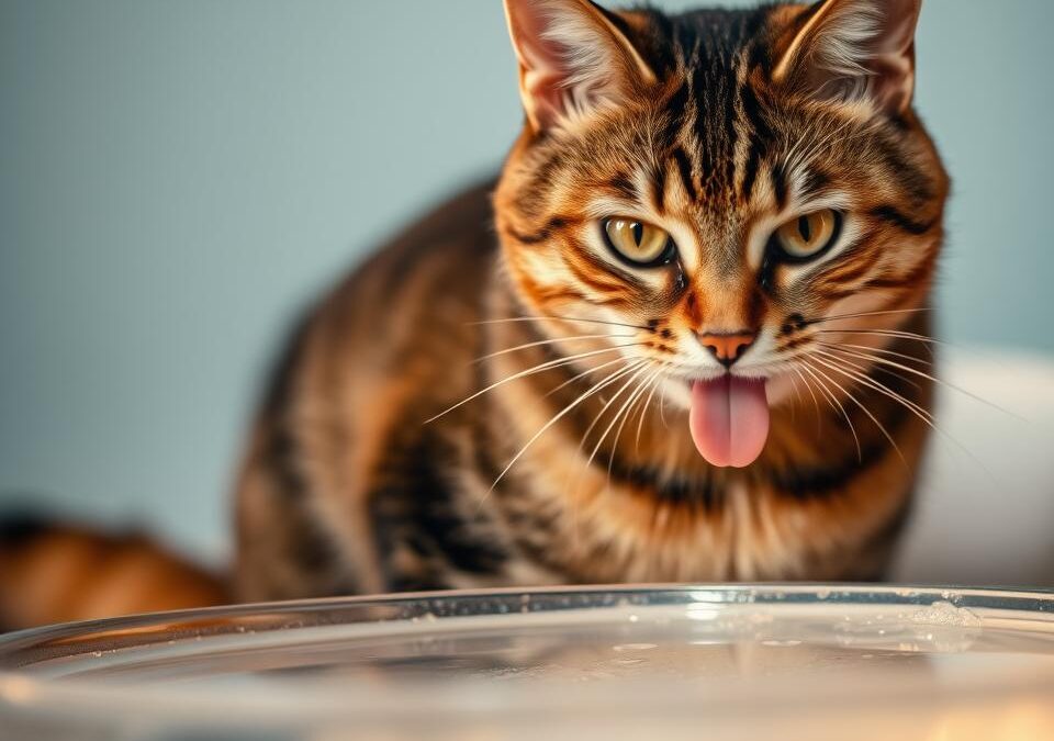 Pretirana žeja pri mački – Vse, kar moraš vedeti o tem!