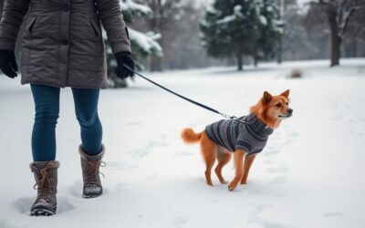 Pravila zimskih sprehodov s psom