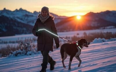 CriskyDog spletni časopis 19 Zakaj je odsevni povodec dobra izbira za zimske sprehode?