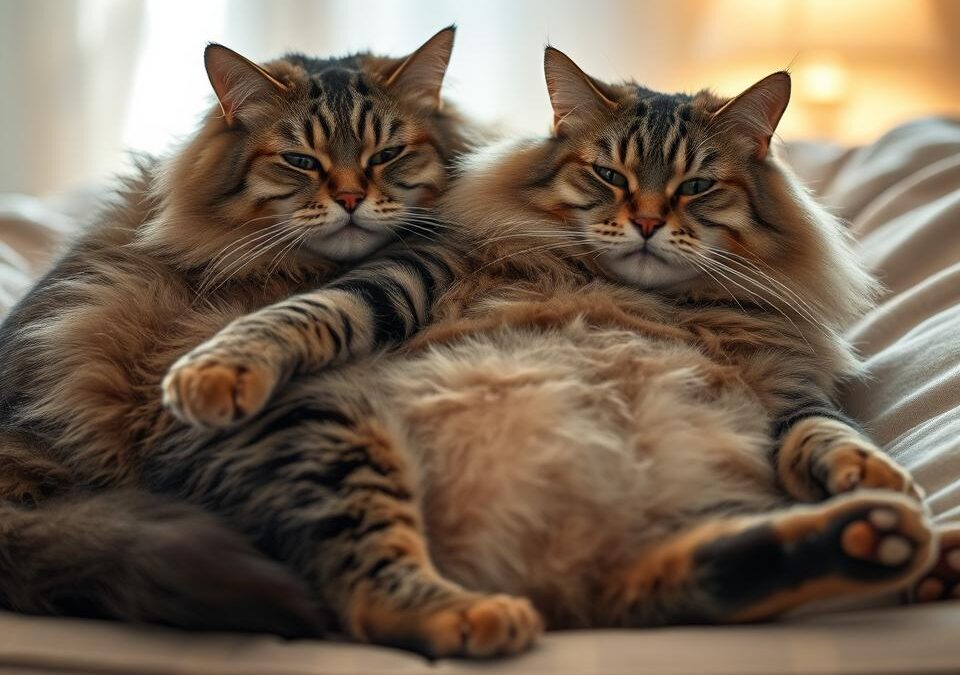 Pretirano pridobivanje teže pri mački – Vse, kar moraš vedeti o tem!