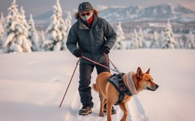 Zimski pohod s psom – kako ga fizično pripraviti?