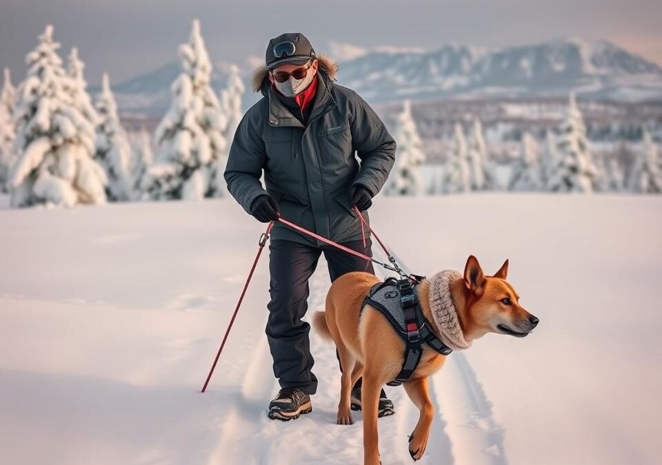 Zimski pohod s psom – kako ga fizično pripraviti?
