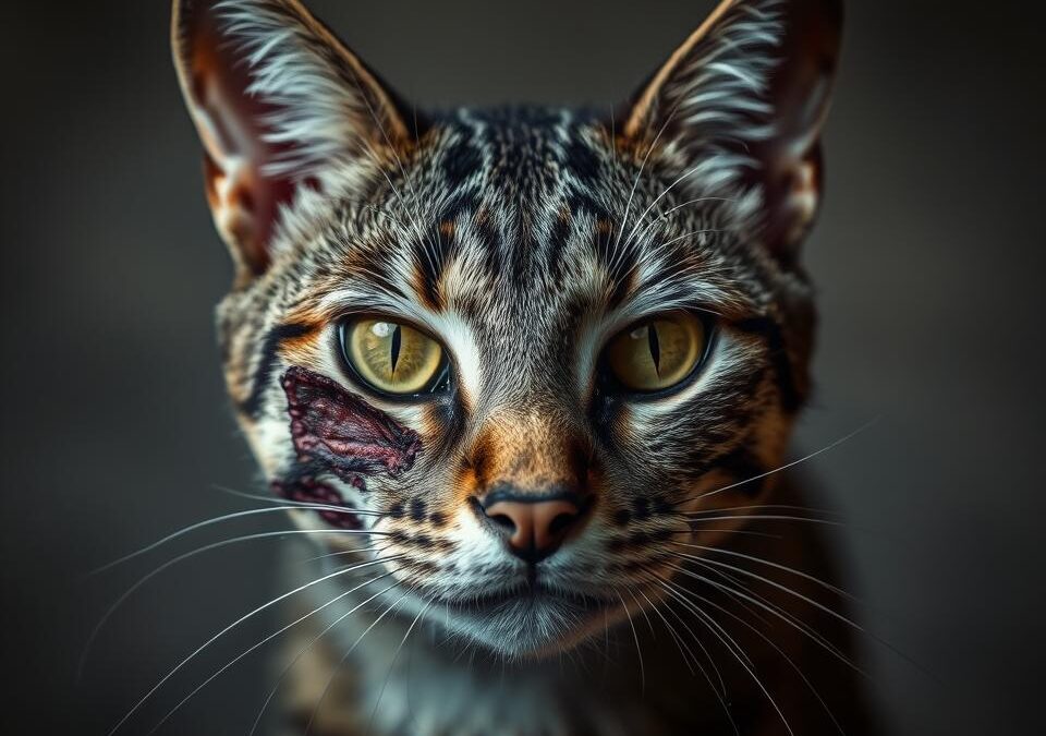 Rane od pretepov pri nekastriranih mačkih – Vse, kar moraš vedeti o tem!