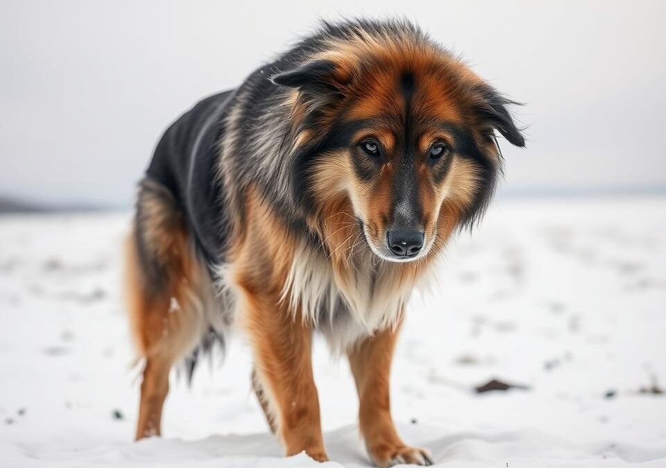 Občutljivost psa na mraz – genetika ali okolje?