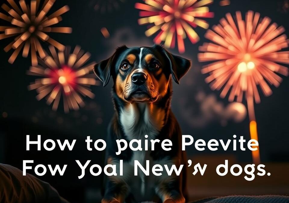 Kako pripraviti psa na silvestrski hrup?