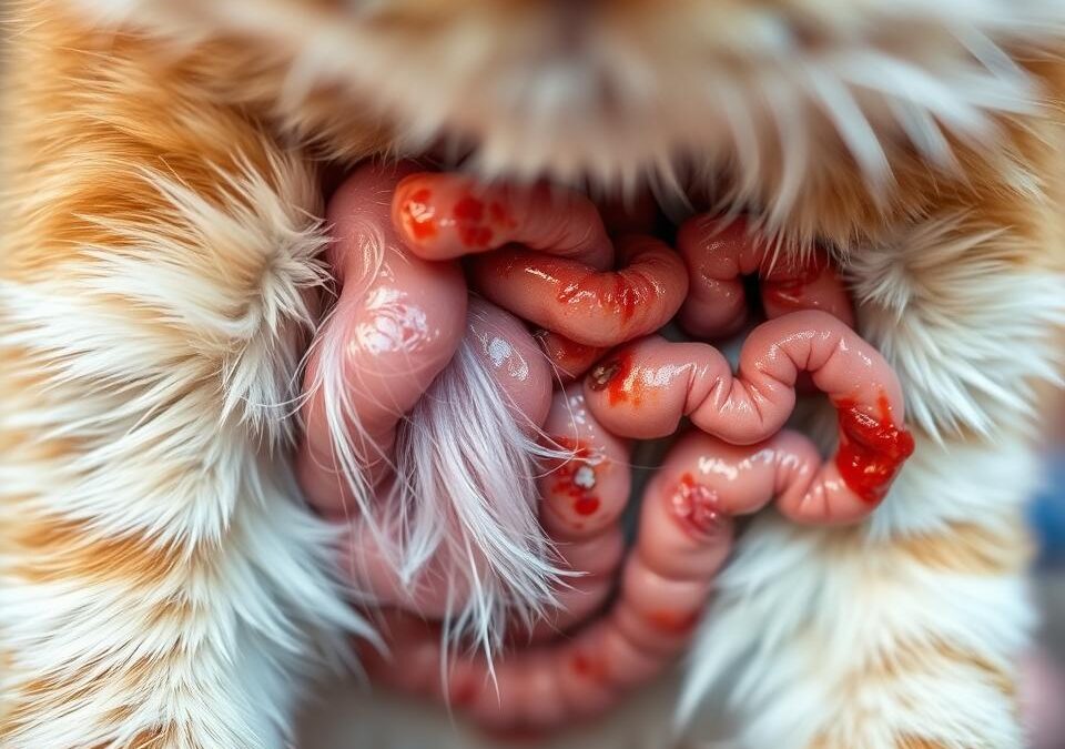 Simptomi podobni Crohnovi bolezni pri mački – Vse, kar moraš vedeti o tem!