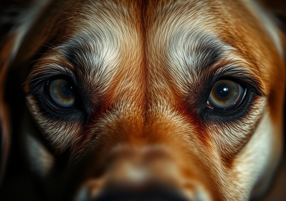 Zakaj se psu pozimi izsušijo oči?