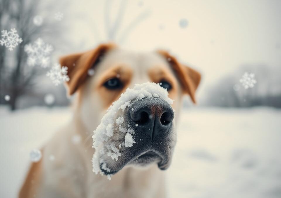 Zakaj se psu pozimi spremeni voh?