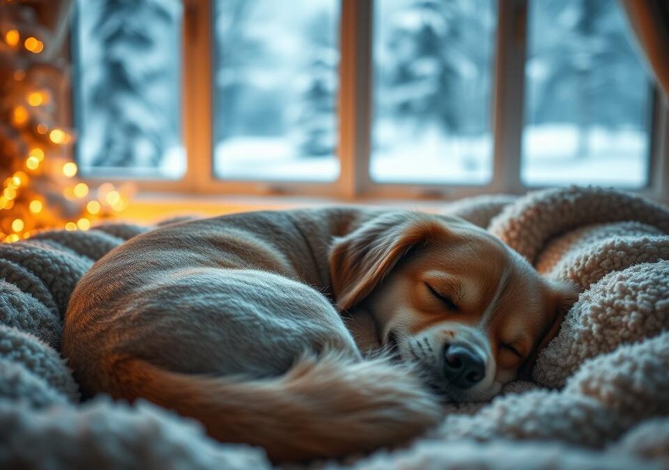 Zakaj se psu pozimi spremeni ritem spanja?