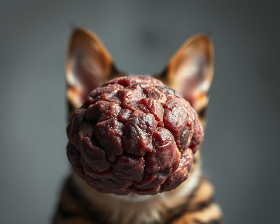 tumor mod pri mački