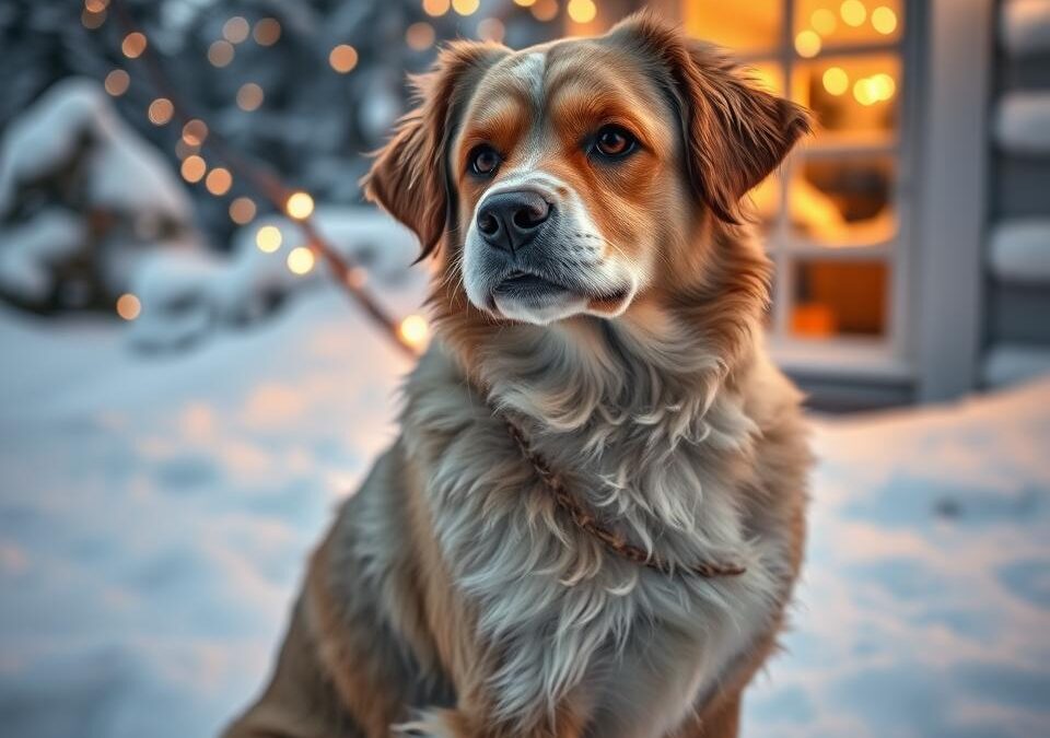 Zakaj se pozimi splača uporabljati balzam za pasjo dlako?