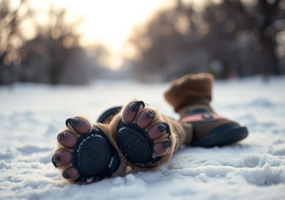 Pasji čevlji da ali ne? – zimske prednosti in slabosti