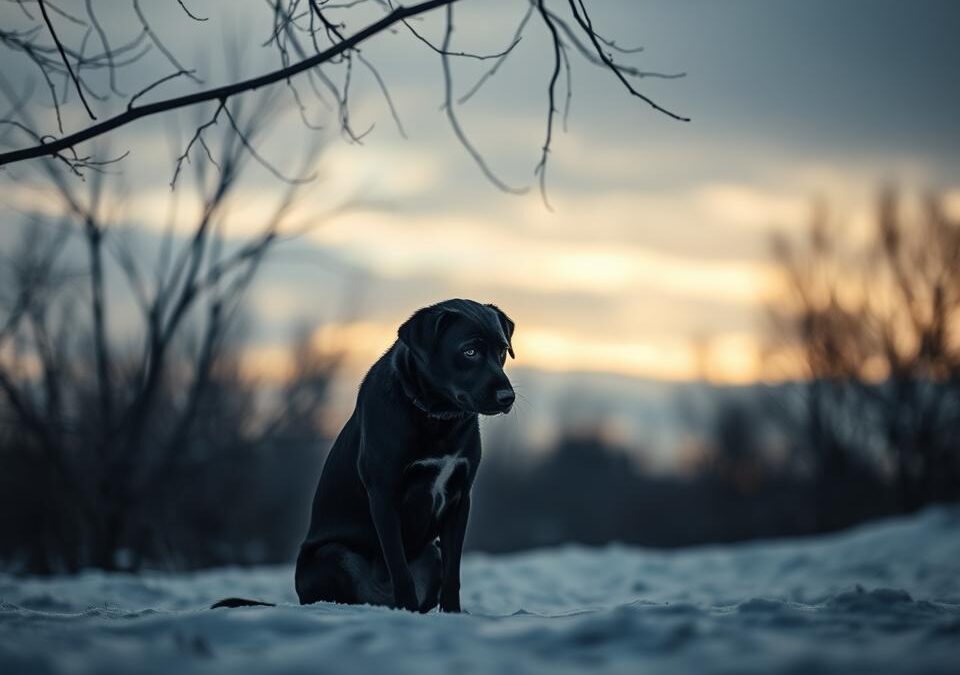 Psi v obdobju pomanjkanja svetlobe – vpliv na vedenje