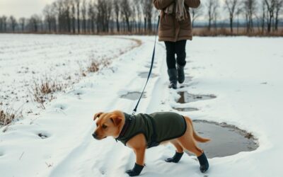 CriskyDog spletni časopis 24 Triki proti blatu med zimskimi sprehodi s psom