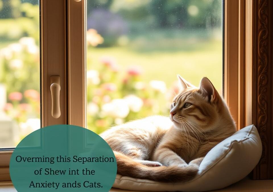 Zdravljenje ločitvene tesnobe pri mački – Vse, kar moraš vedeti o tem!