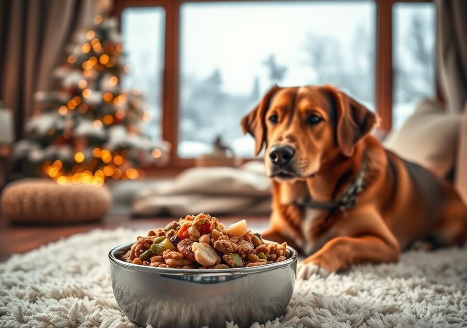 Hipoalergena prehrana za pse v zimskih mesecih