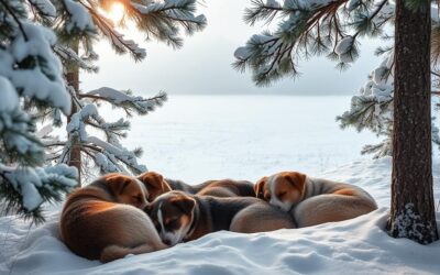 Zimsko sanjavo vedenje psov – je to normalno?