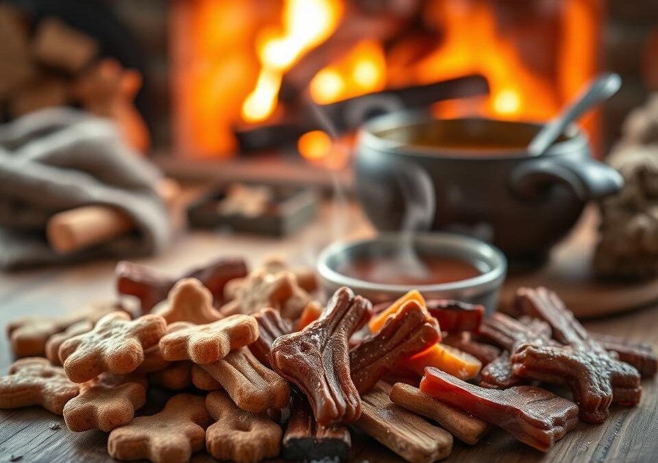 Zimske pasje priboljške – grelni recepti