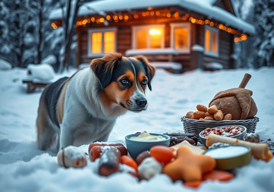 Česa pozimi psu ne smeš dajati za jesti?