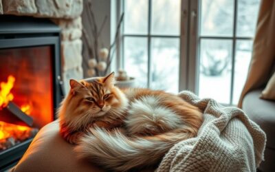Zakaj mačka pozimi več je?