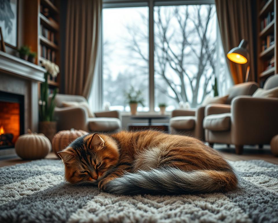 Dnevna-aktivnost-macke-pozimi Dnevna aktivnost mačke pozimi