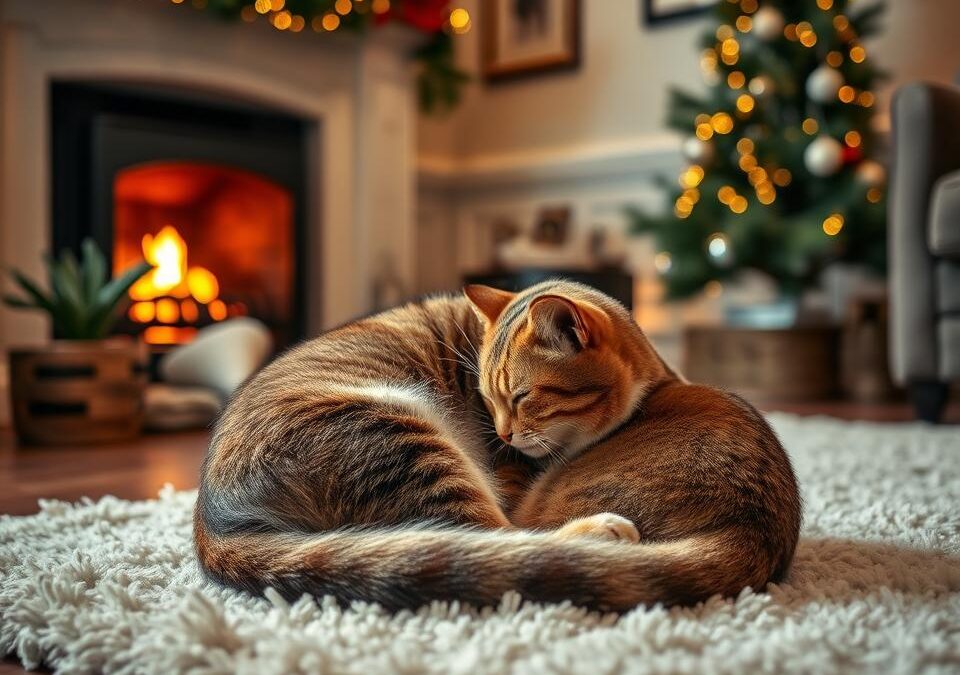 Zimska rutina mačke – vsakodnevna opravila v hladnih mesecih