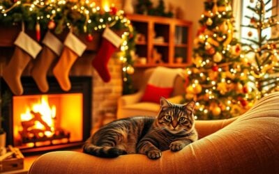 Pripravljeni na potovanje z avtom: kako zavarovati svojega psa v avtu 4 Družina z mačko za božič – na kaj moraš paziti, če imaš otroke?