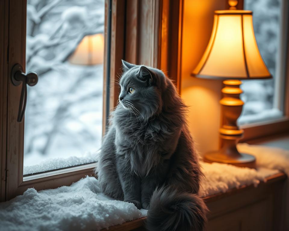 Fotografiranje-macke-pozimi Fotografiranje mačke pozimi