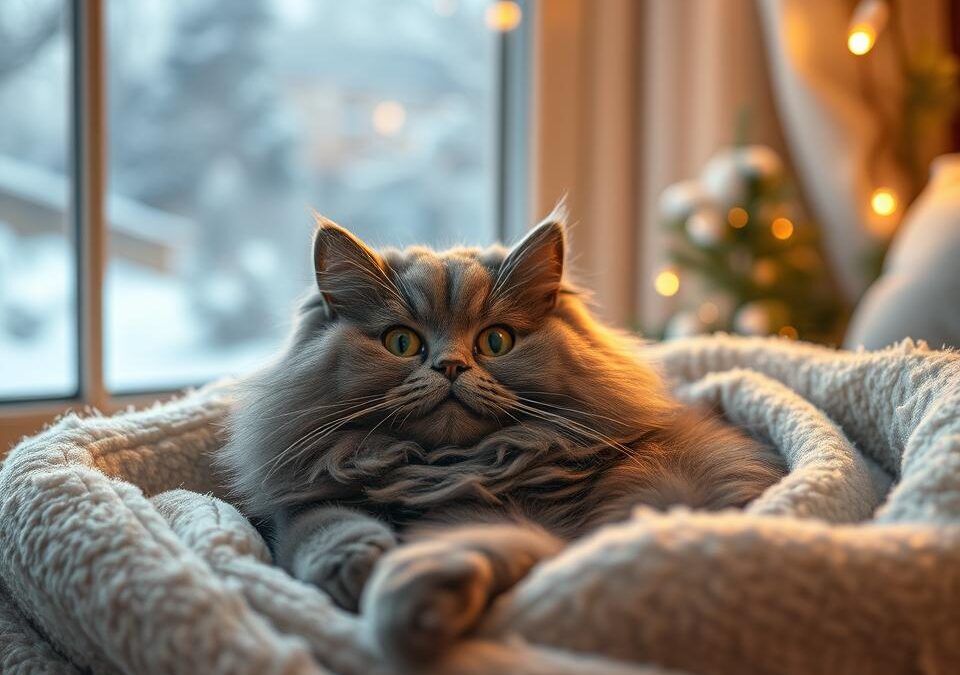 Krepitev imunskega sistema mačke pozimi