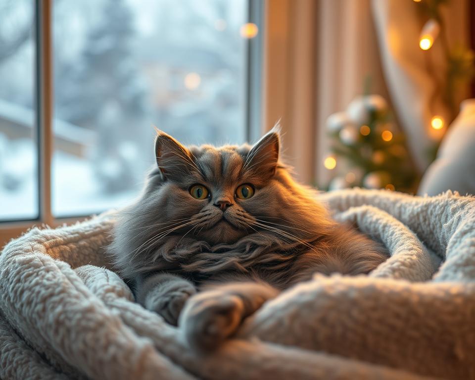 Krepitev imunosti mačke pozimi