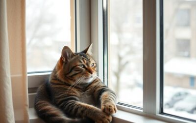 Zimsko dolgčasje mačke v stanovanju – kaj lahko storiš?