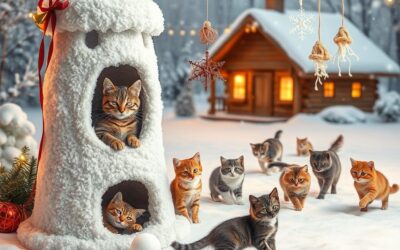 Najboljše zimske igrače za mačke