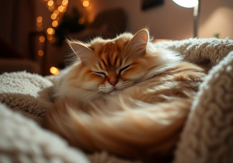 Kaj pomeni, če je tvoja mačka pozimi bolj crkljiva?