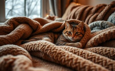 Mačke in odeje – kateri material je najboljši?