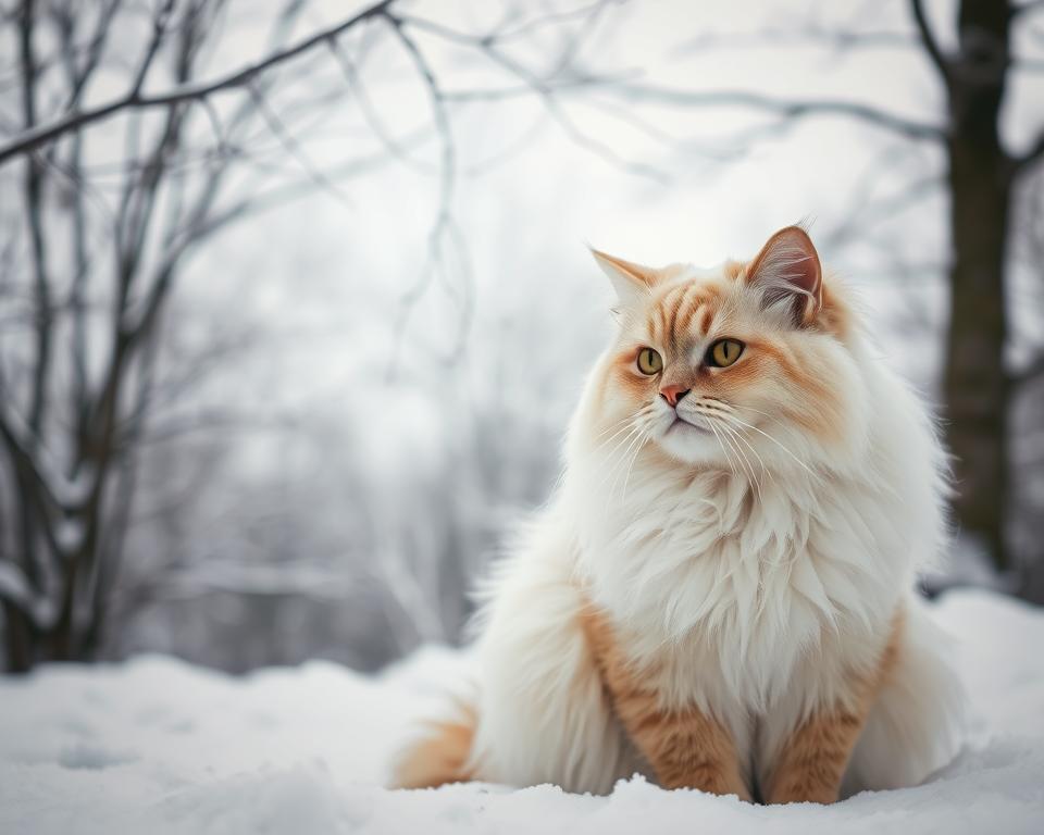 Nega-dlake-dolgodlake-macke-pozimi Nega dlake dolgodlake mačke pozimi