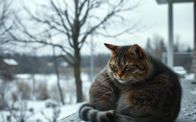 Mačji blog 21 Zimski mraz in starejše mačke – posebna skrb