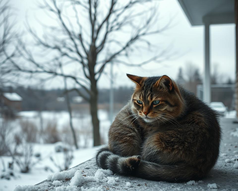 Nega-starejse-macke-pozimi Nega starejše mačke pozimi