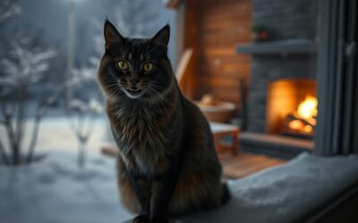 Zakaj mačka pozimi ponoči mijavka?