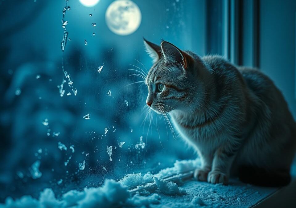 Mačka in nočni mraz – nasveti