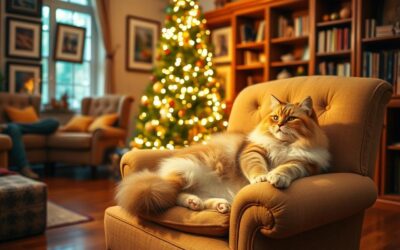 Mačji blog 16 Kako se pripraviti na praznično obdobje z mačko?