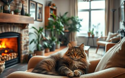 Kako ogreti stanovanje, če z mačko živita skupaj?